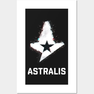 Astralis Redesign - Team Logo - Black Edition Posters and Art